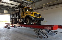 Rotary Vrex lift. Rotary truck scissor lifts.  Rotary parallelogram lifts